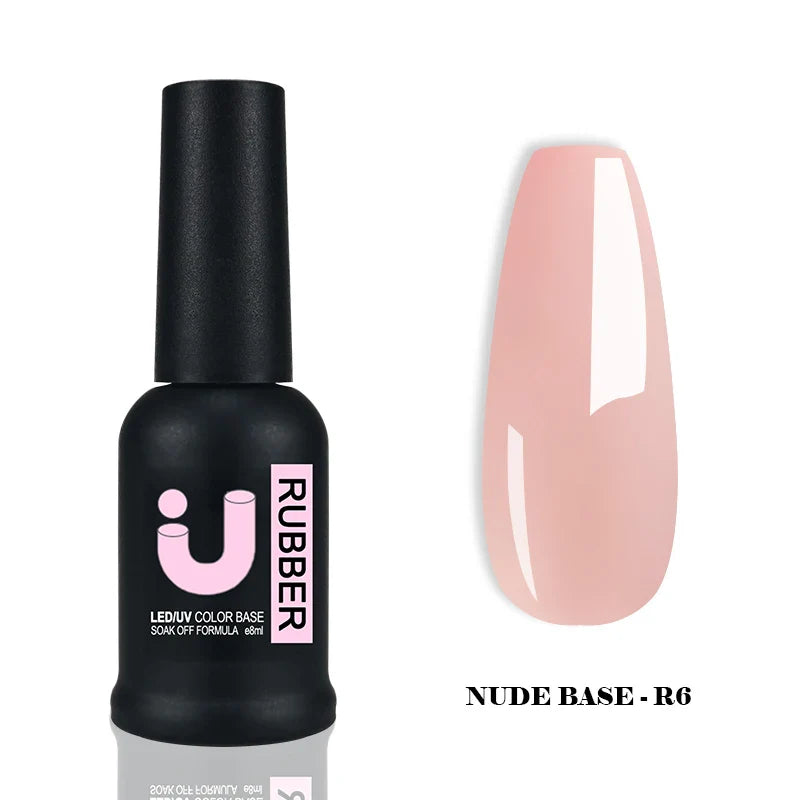 Base de gel UV para uñas color nude UNO JYJ 8 ml