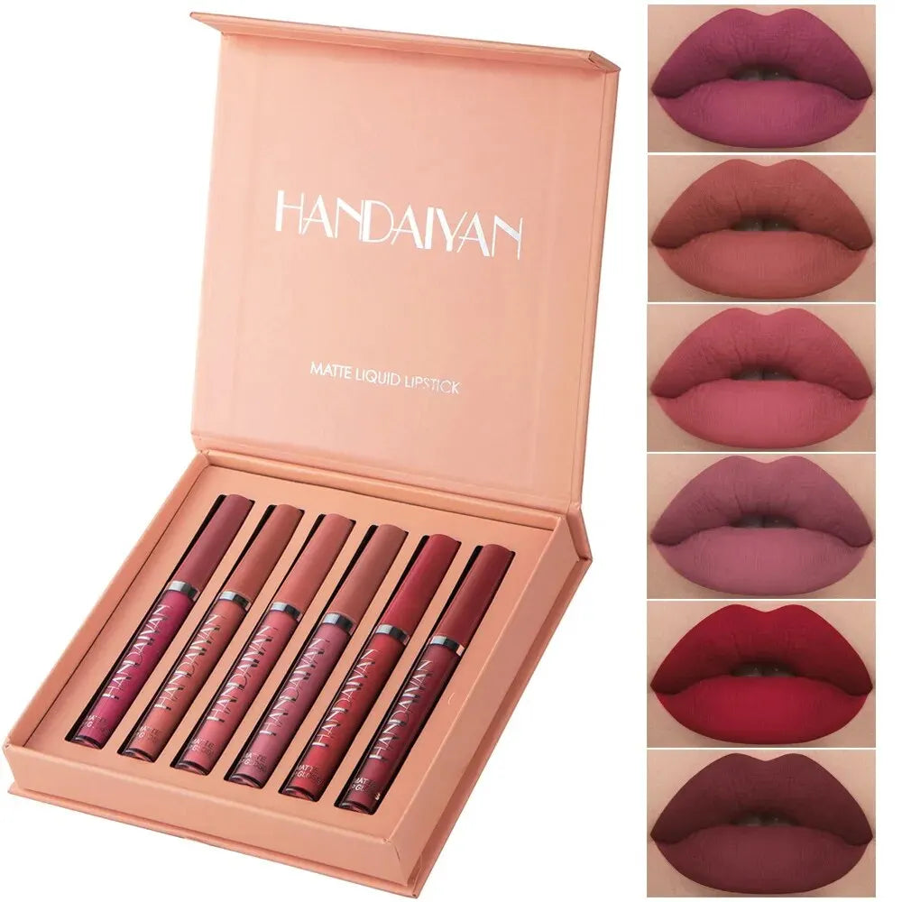 Kit de labios líquido mate Handaiyan Aterciopelados