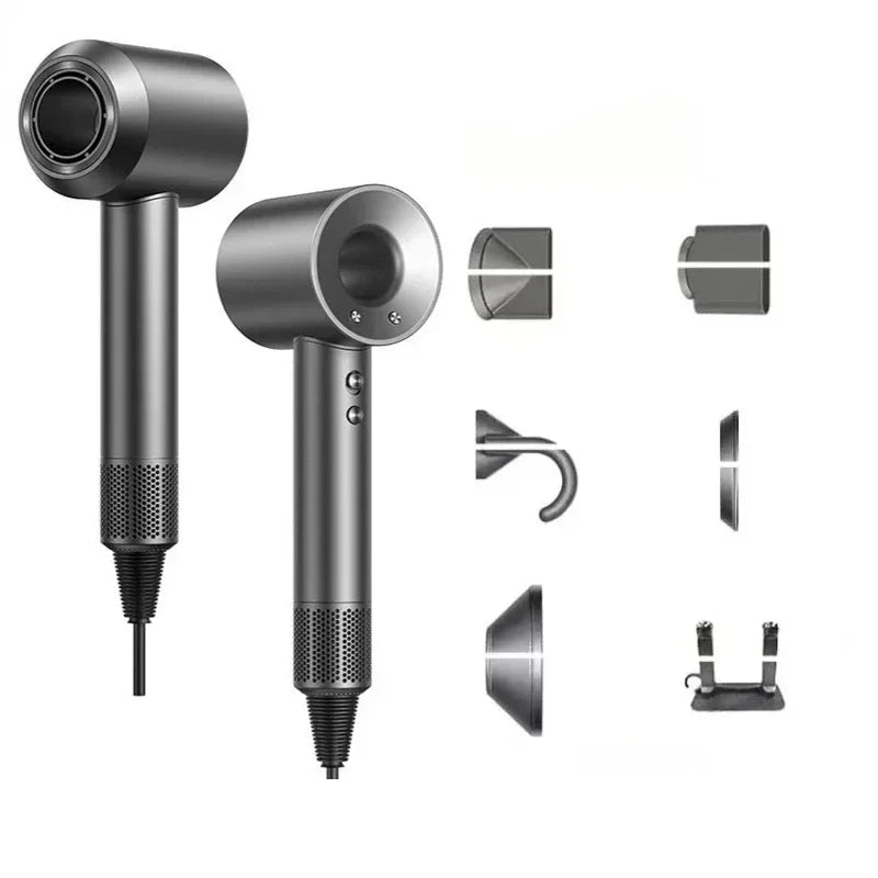 Secador de pelo 5 en 1 con tecnología iónica, aire caliente y frío - Lunna