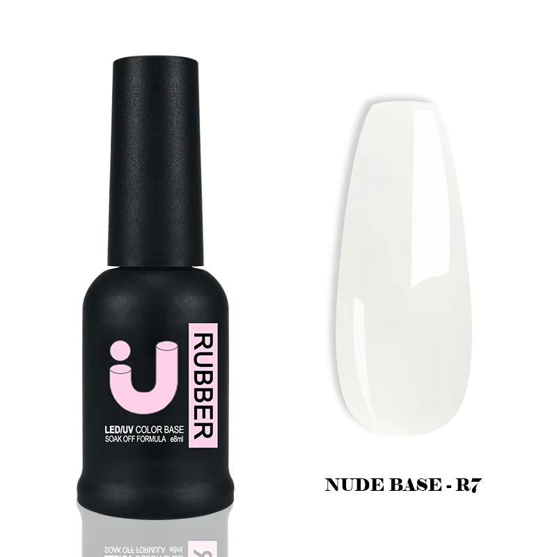 Base de gel UV para uñas color nude UNO JYJ 8 ml