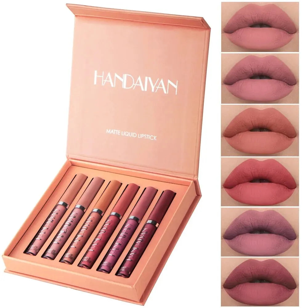 Kit de labios líquido mate Handaiyan Aterciopelados