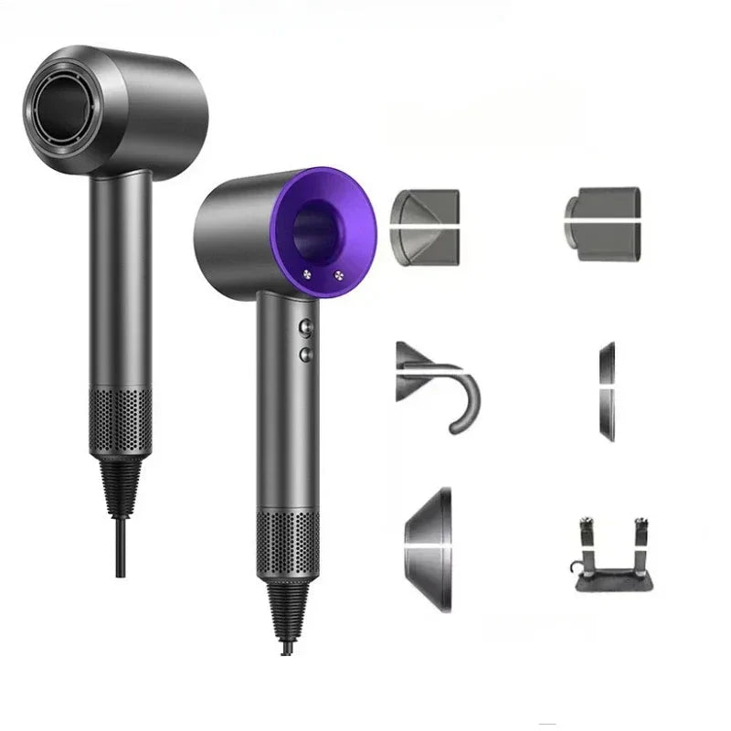 Secador de pelo 5 en 1 con tecnología iónica, aire caliente y frío - Lunna